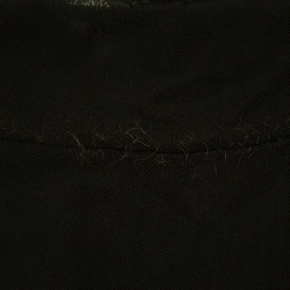 Black mesh dance skirt - Picture 6 of 7